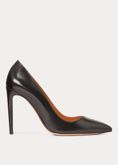 Ralph Lauren Celia Calfskin Pumps Dame Danmark (ENVUC3956)